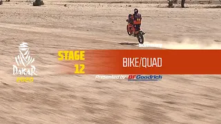 Dakar 2020 - Stage 12 (Haradh / Qiddiya) - Bike/Quad Summary