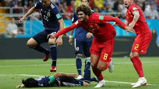 Belgium Vs Japan 3-2 World Cup 2018