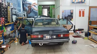 UPDATE! 1985 Mercedes-Benz W123 200 4sp Manual DONE, Refurbishment Cost Revealed! | EvoMalaysia.com