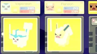 Pokemon Quest : Double Eevee evolution + Jolteon evolution