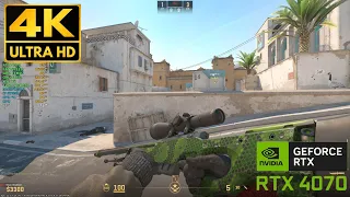 Counter Strike 2 Gameplay 4K (No Commentary) | RTX 4070