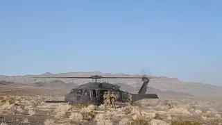 Pararescue Evacuation Exercise