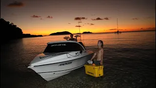 Island Camping And Fishing the Great Barrier Reef Ep 1