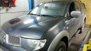 MITSUBISHI L200.Заглушка ЕГР, удаление катализатора,повышение мощности...