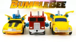 Transformers Bumblebee Energon Igniters Power Plus Bumblebee Optimus Prime Shooting Car Robot Toys