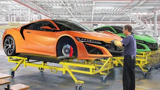 How they Build the Most Expensive Honda Supercar - Inside NSX Production Line Factory