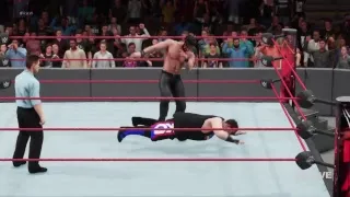 WWE 2k18 Seth Rollins vs Kevin Owens Intercontinental championship match Raw May 14 2018