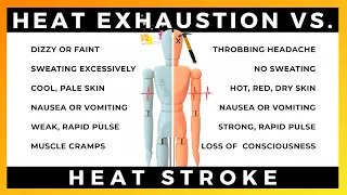 HEAT EXHAUSTION VS. HEAT STROKE TOOLBOX TALK | By Ally Safety