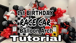 HOW TO | RACE  CAR  DECORATION IDEAS | DIY BIRTHDAY PARTY DECORATIONS | 1st BIRTHDAY PARTY DECOR|