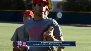 Kris Bryant Pranks Community College By Acting As Transfer