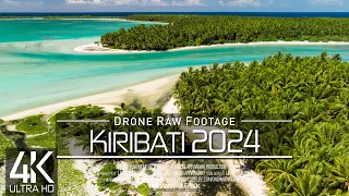 【4K】🇰🇮 Drone RAW Footage 🔥 This is KIRIBATI 2024 🔥 Gilbert Islands 🔥Tarawa Atoll🔥UltraHD Stock Video