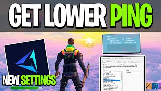 How to Lower Ping & Reduce Input Delay in Fortnite on PC! 📶 (FPS Boost & 0 Ping Optimization)