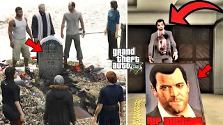 GTA 5 - Trevor & Franklin Visits Michael's Funeral Prologue After Ending B (All Consequences)
