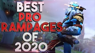 BEST Pro Rampages of 2020 in Dota 2