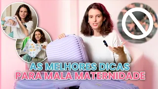 Mala maternidade SEM ESQUECER NADA! - Enxoval de bebê prático