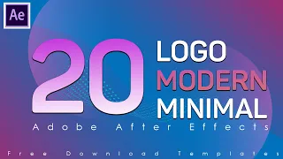 20 After Effects Template Free Download, Logo, Minimal Intro