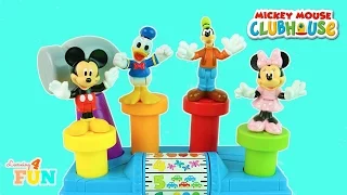 Mickey Mouse Clubhouse Pop Up Toys Surprise Donald Duck Minnie Pluto Baby Toddler Kids LEARNING4FUN