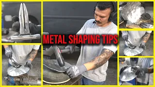 Sheet metal shaping with Only hand tools | Understanding how to shape metal