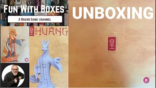 HUANG The Board Game | Reiner Knizia | Phalanx Games | Deluxe Pledge Unboxing | akaYELLOW & YANGTZE