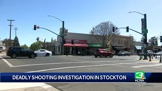 1 killed, 1 injured in Stockton shooting, police say