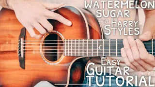 Watermelon Sugar Harry Styles Guitar Tutorial // Watermelon Sugar Guitar // Guitar Lesson #753