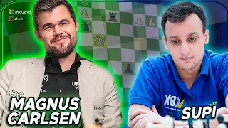 SUPI VS MAGNUS CARLSEN!!!