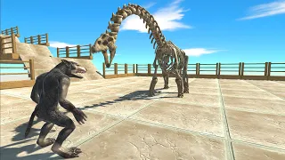 ⚡ Skeleton Herbivore Dinosaurs Death Run - 🦖 Animal Revolt Battle Simulator 🦕