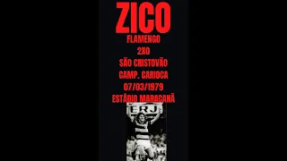 ZICO GOLAÇO NO MEIO DAS PERNAS EM 1979