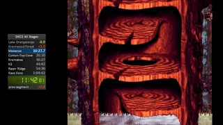 DKC3 All Stages Speedrun in 1:02:23 [PB]