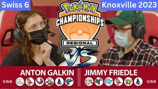 2023 Pokémon Knoxville Regional Championship VGC Master Division Anton Galkin vs Jimmy Freidle R6