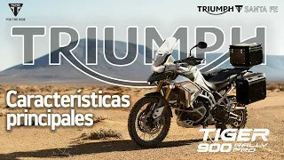 Características de la Tiger 900 Rally Pro