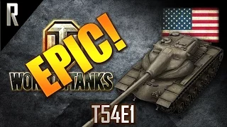 ► World of Tanks - Epic Games: T54E1 [8 kills, 9551 dmg]