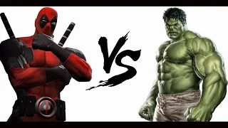 DEADPOOL vs HULK.ЭПИЧНАЯ РЭП БИТВА