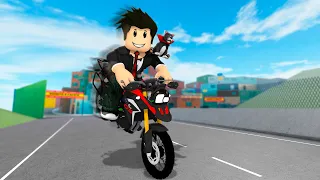 EMPINADA DE FRENTE COM A MOTO | Roblox - Rodograu SP