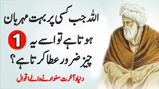 Allah Jab Kise par Mehrban Hota hai To Ye Chez Ata karta hai | Best Urdu Quotes || Khubsurat Batein