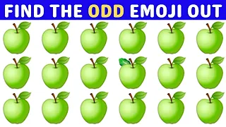 HOW GOOD ARE YOUR EYES #219 | Find The Odd Emoji Out | Emoji Puzzle Quiz