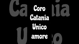 coro Catania Unico Amore audio