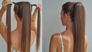 HOW TO:VOLUMINOUS BARBIE PONYTAIL HAIRSTYLE TUTORIAL. STEP BY STEP