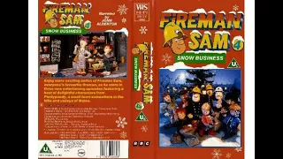 Fireman Sam 4: Snow Business (1989 UK VHS)