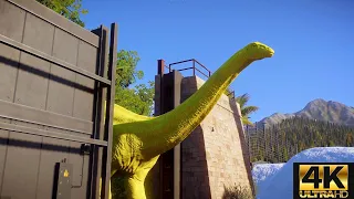 Jurassic World Evolution 2 - All 48 Dinosaurs 4K [60FPS]