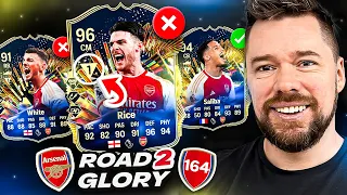 I tried EVERYTHING to pack the Arsenal TOTS..