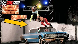 30 Ways to Hit Curb Stomp in WWE 2K23 !!!