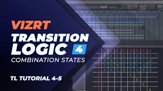 Vizrt Advanced Transition Logic Tutorial 4-5, Combination States