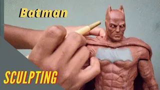 ESCULPINDO Batman, SCULPTING The Dark Knight Returns part/1