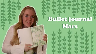 Planlegg måneden mars med meg // Bullet journal mars 2024