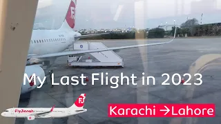 LAST TRIP REPORT OF 2023!!! FlyJinnah Airbus A320-214: Karachi - Lahore Trip Report (Economy) 🇵🇰