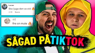 Jag blir SÅGAD på TIKTOK! *ELD PÅ MUTE*