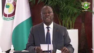 Discours du PR Alassane OUATTARA, lors du Conseil des Ministres, 28 septembre 2023