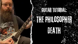 The Philosopher-Death guitar lesson