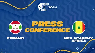 Dynamo v NBA Academy Africa - Press Conference | Africa Champions Clubs ROAD TO B.A.L. 2024